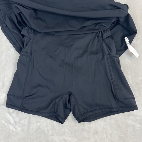 Halara Dress Womens Large Black Softlyzero Easy Peezy Active Performance Comfort - Picture 5 of 10